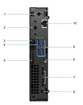 델 옵티플렉스 5000mff I7-12700 512GB 5000 마이크로 폼 팩터 데스크톱 컴퓨터
