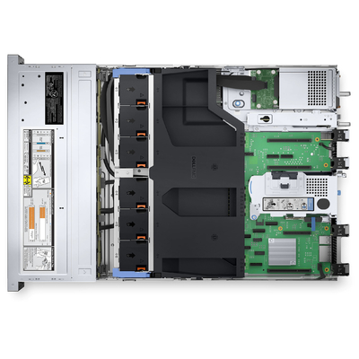 강력한 Dell 2U PowerEdge R750xs 랙 서버 495W 전력
