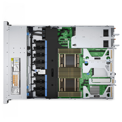 델 파워디지 r450 2.1GHz 16GB 3세대 인텔 엑손 확장형 프로세서와 함께 1U 랙 서버를 판매합니다