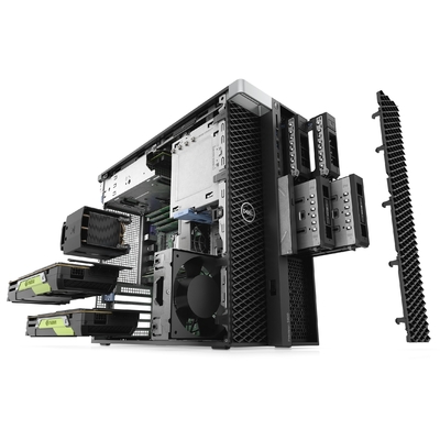 즉각적인 배달 델 정밀 T5820 Xeon 6 코어 W-2235 타워 워크스테이션 8GB 3200MHz 메모리