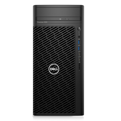 Dell Precision T3660 타워 워크스테이션 i5-12500 프로세서와 512GB SSD 하드 드라이브 RAID