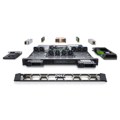 델 정밀 3930 1U 랙 워크스테이션 및 480G HDD 2.8GHZ 450W