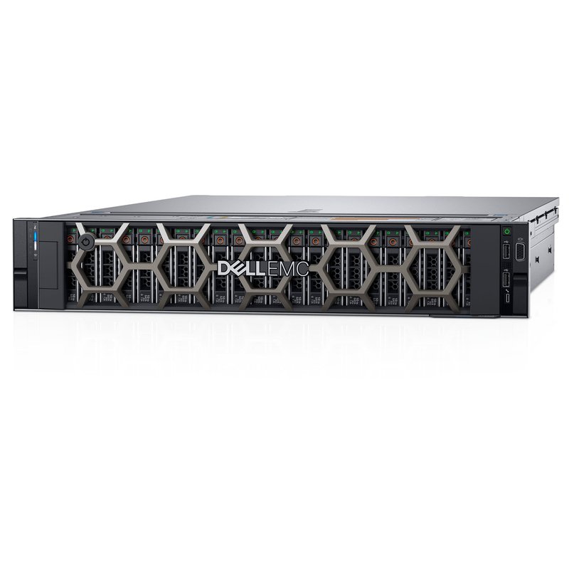 강력한 DELL PowerEdge R740xd Xeon 4214 64GB 랙 2U 서버 2.2GHz CPU