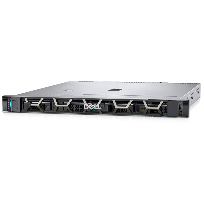 새 델스 R250 1U 랙 서버 1TB 하드 드라이브 8GB Xeon E-2314