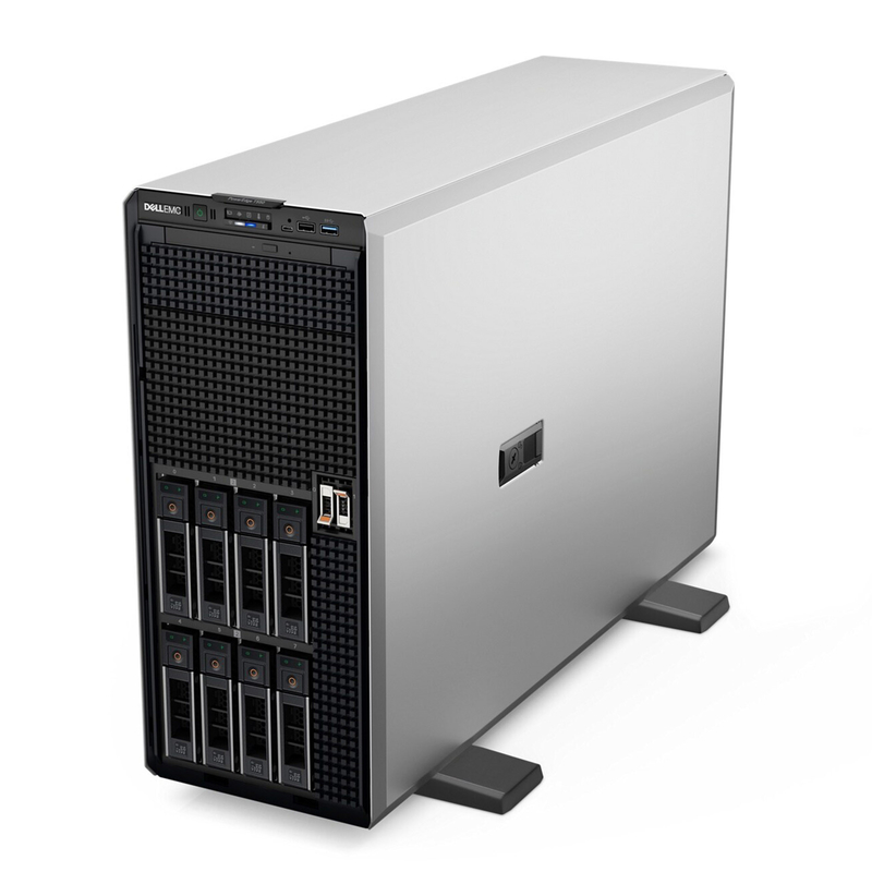 강력한 확장 가능한 T550 타워 서버와 H345 RAID 컨트롤러 및 3 세 번째 Intel Xeon